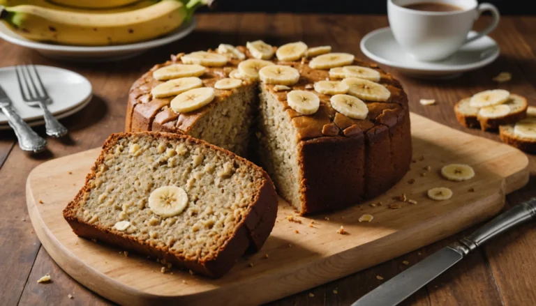 cake banane sans gluten