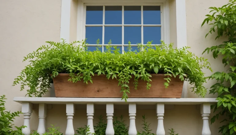 verveine retombante en jardinière