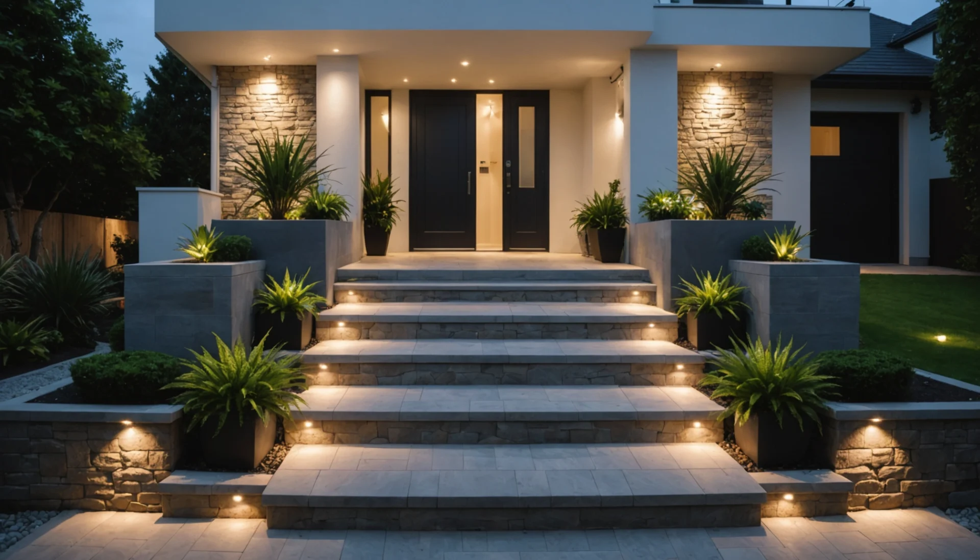 Entree Exterieure De Maison