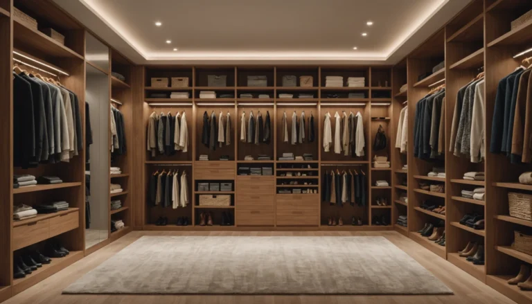 éclairage pour dressing