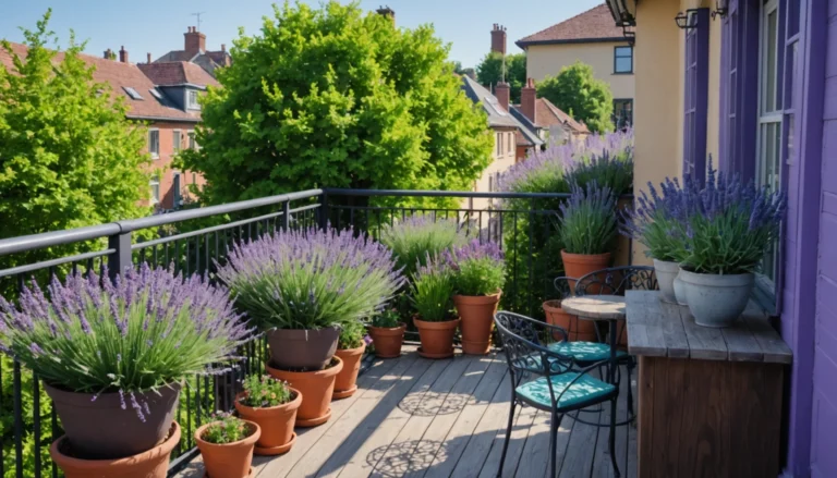 planter de la lavande pour balcon