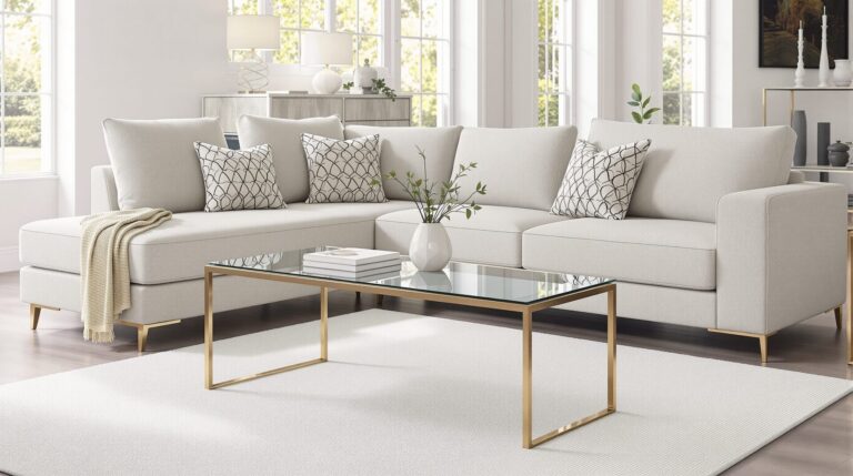 table basse en verre design