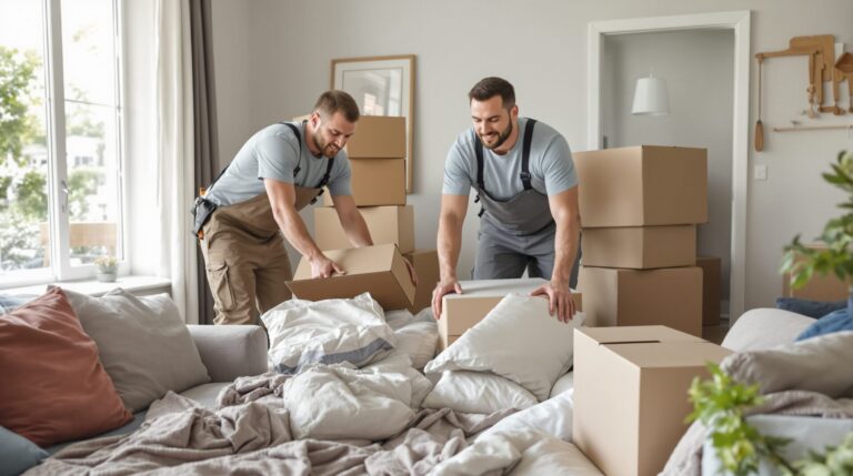 entreprise pour vider une maison
