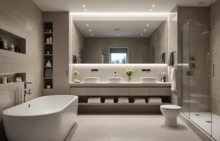 idées de carrelage pour petite salle de bain