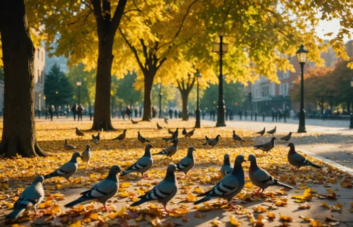 pigeons migrateurs