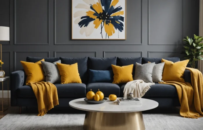 quelle déco avec canapé gris anthracite