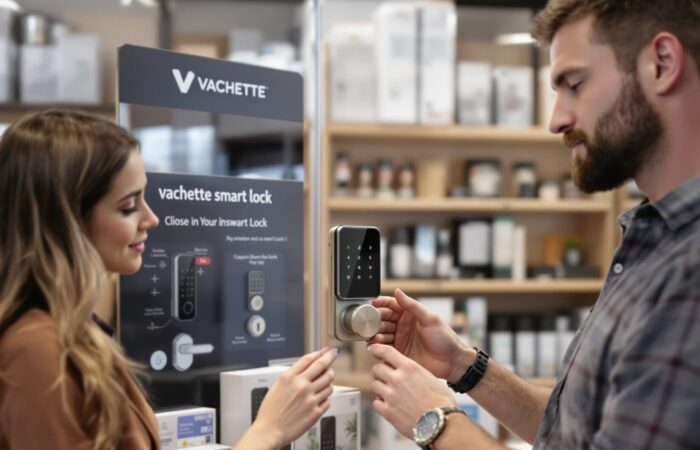 serrure connectée vachette