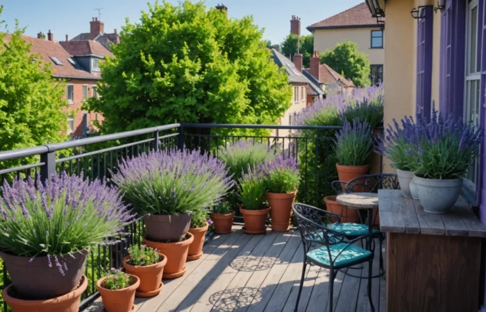 planter de la lavande pour balcon